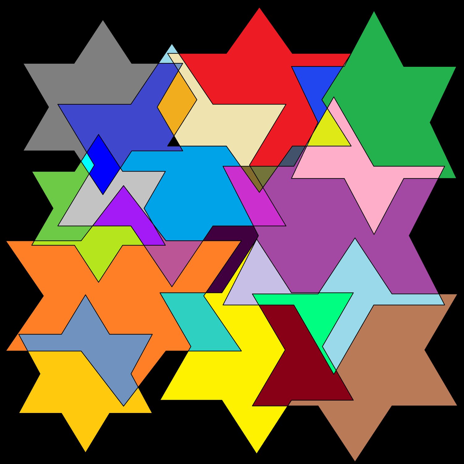 Solve STARS jigsaw puzzle online with 100 pieces