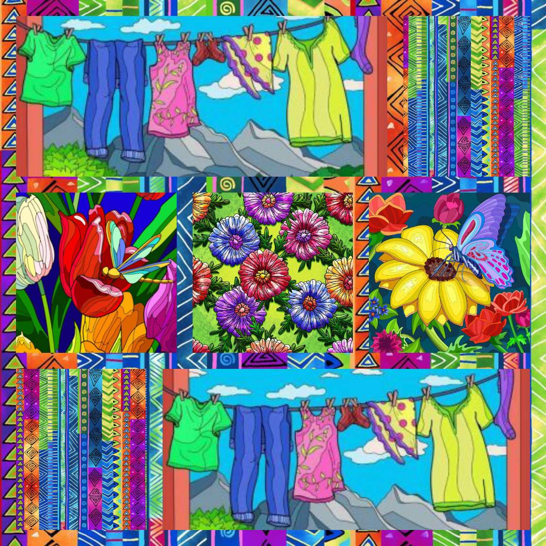 Solve 🌈 RAINBOW MONDAY🌈 jigsaw puzzle online with 81 pieces