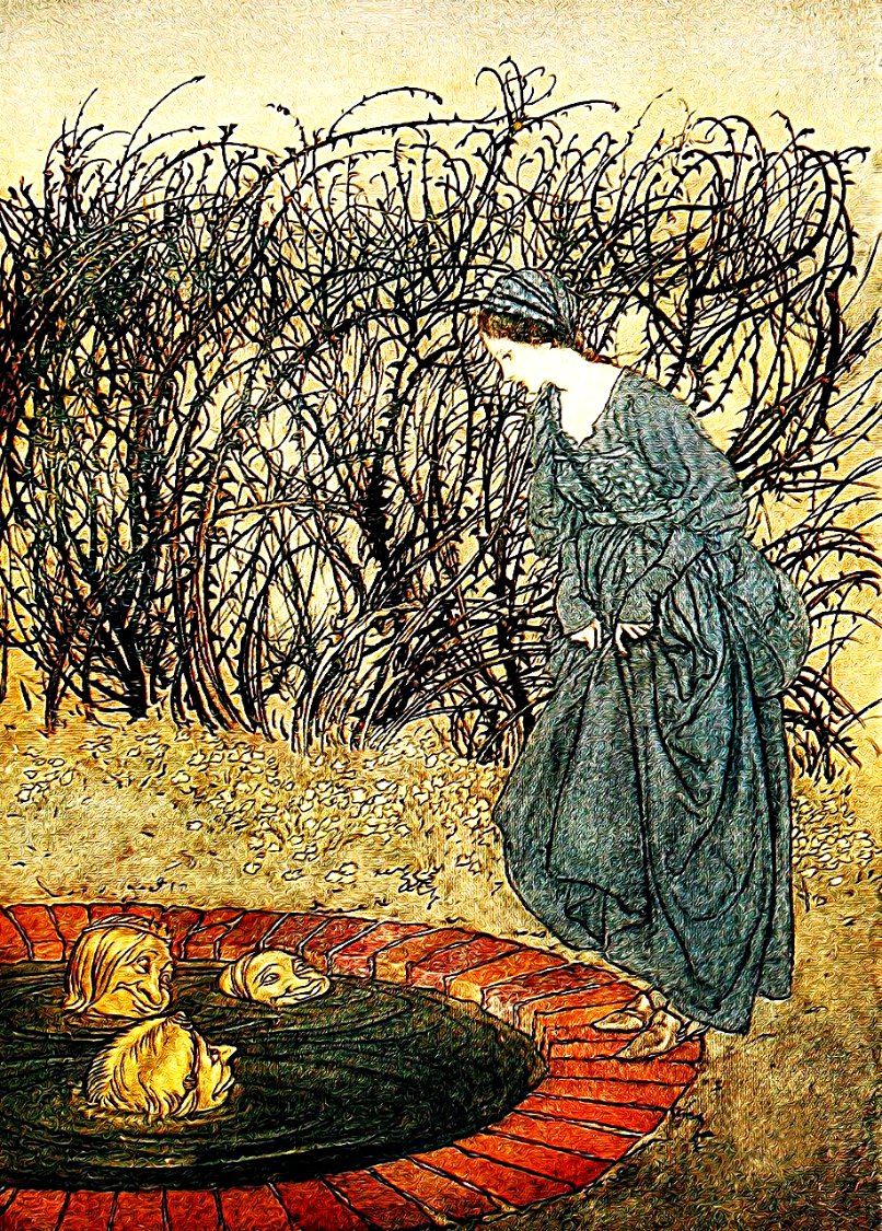 Solve ARTHUR RACKHAM ILLUSTRATIONS - 3 OF 4 jigsaw puzzle online with ...
