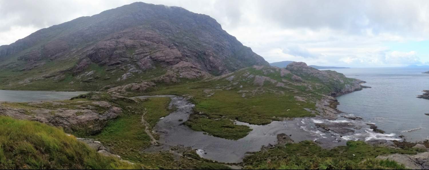 Solve River Scavaig Isle of Skye Scotland jigsaw puzzle online with 60