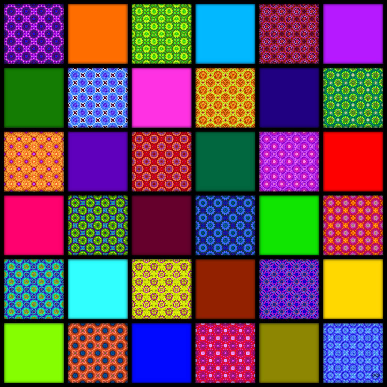 Perdu Pattern Puzzle | 324 pièces | Patterns N’ Plains!! ~ XL | Jigidi
