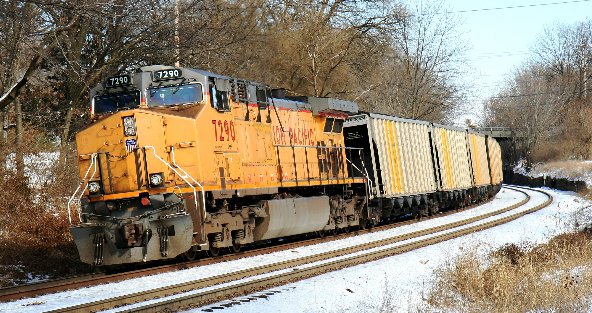Solve The Union Pacific 7290 GE AC44CW Westbound Kirkwood Missouri