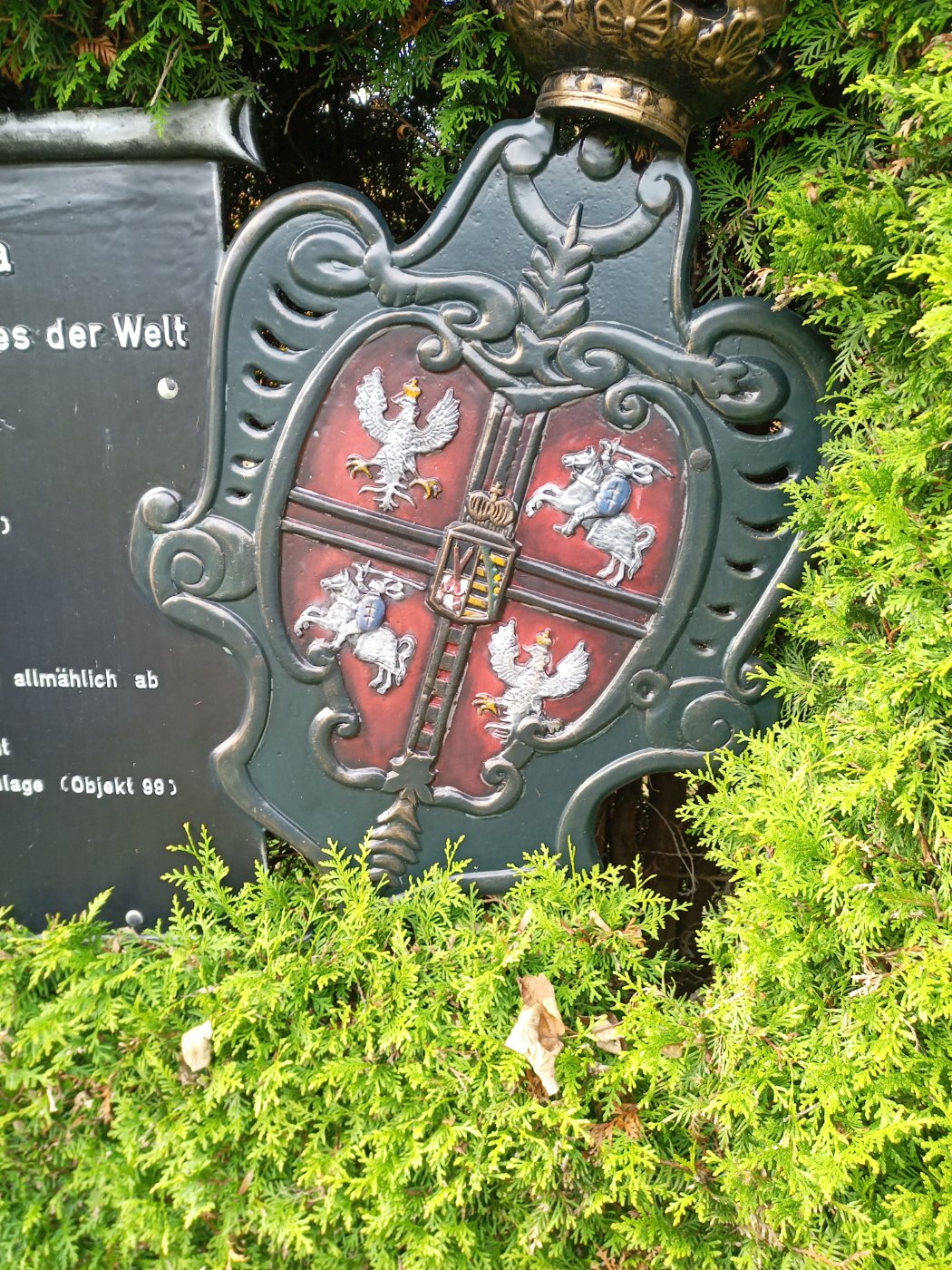 Solve Bad Schlema Coat Of Arms jigsaw puzzle online with 35 pieces