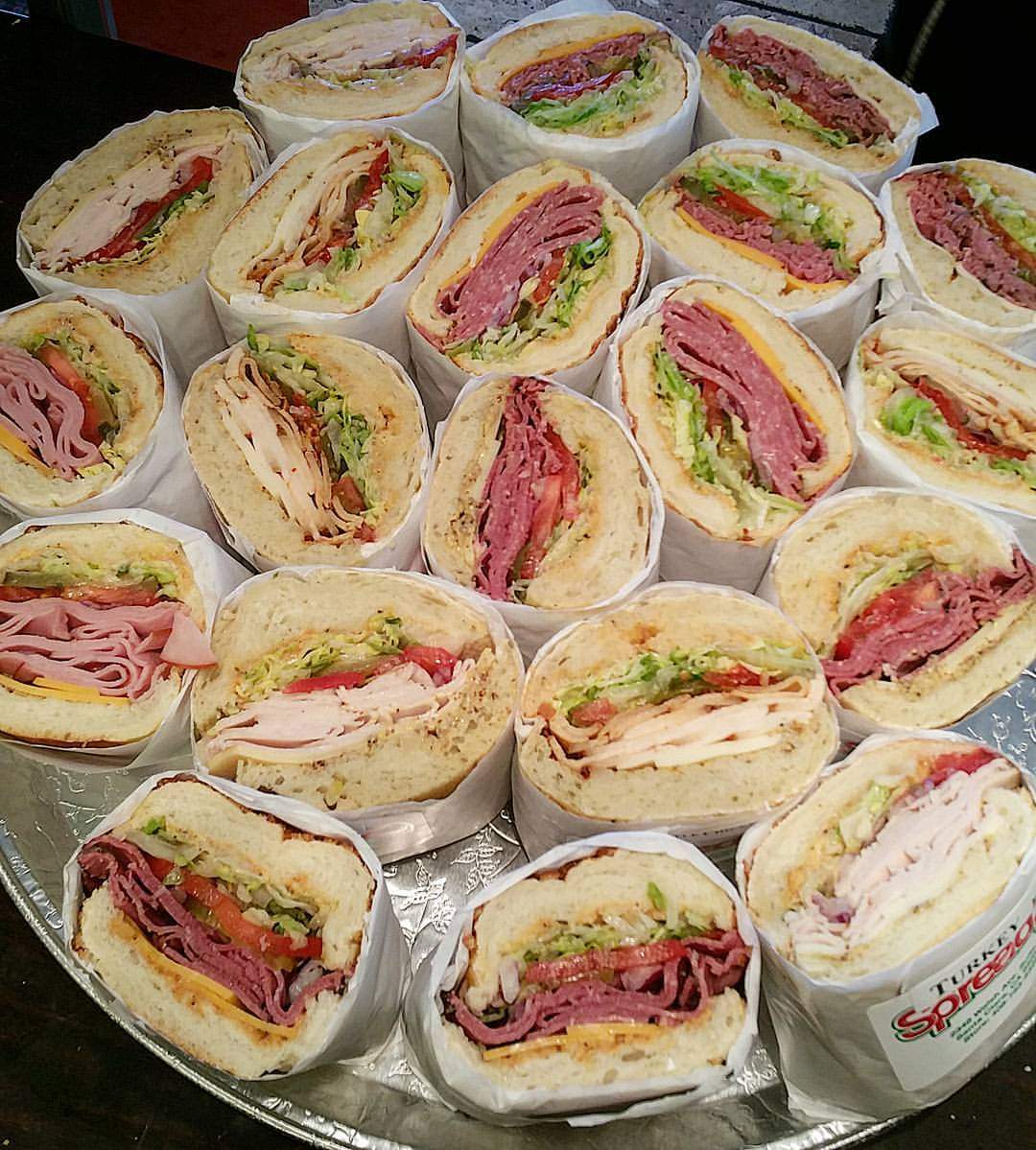 Solve Variety Of Spreadz Sandwiches from their Online Catering Menu