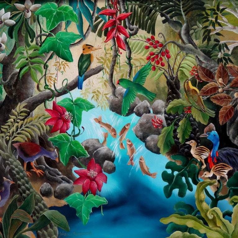 Solve Rainforest Niche jigsaw puzzle online with 144 pieces