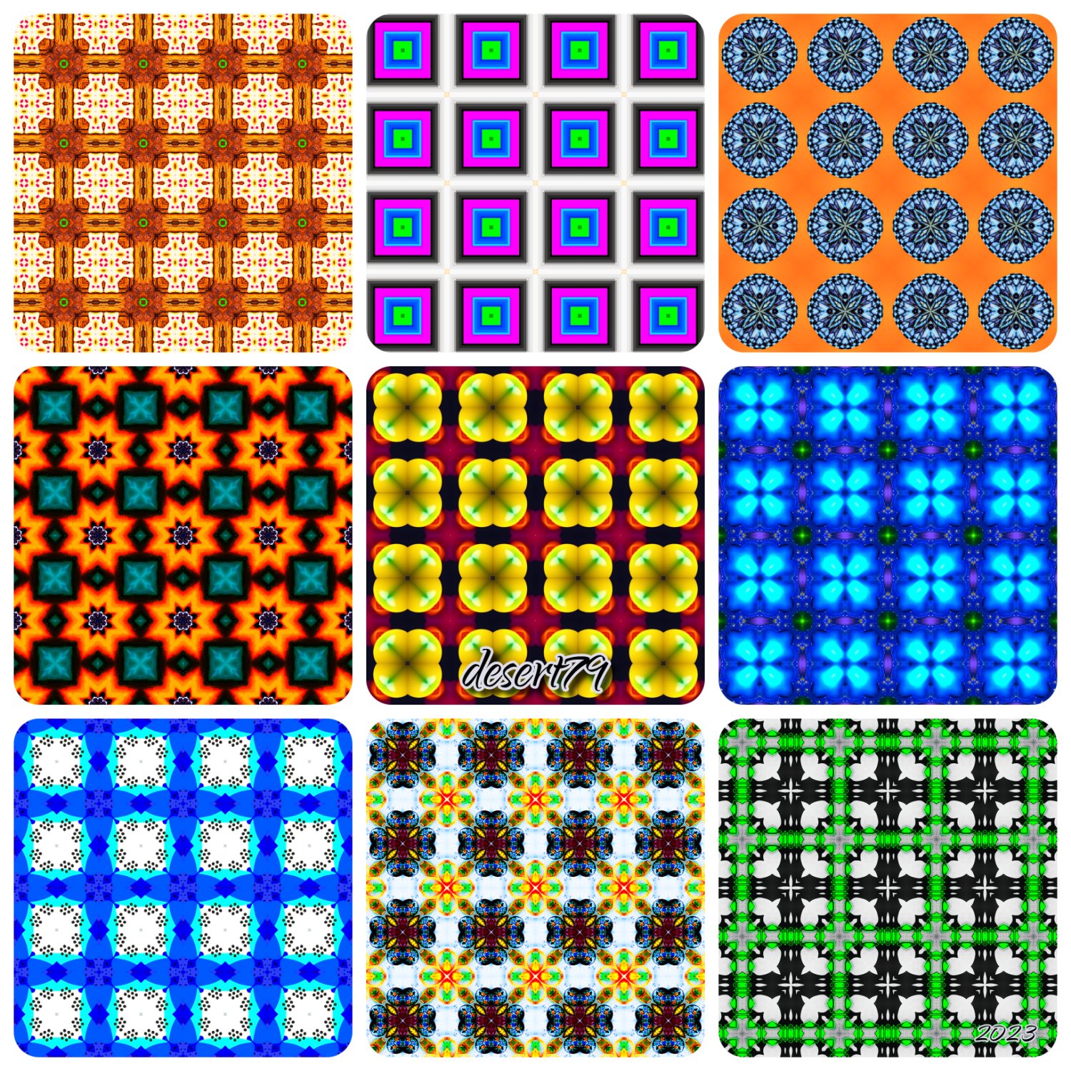 Solve pattern jigsaw puzzle online with 81 pieces