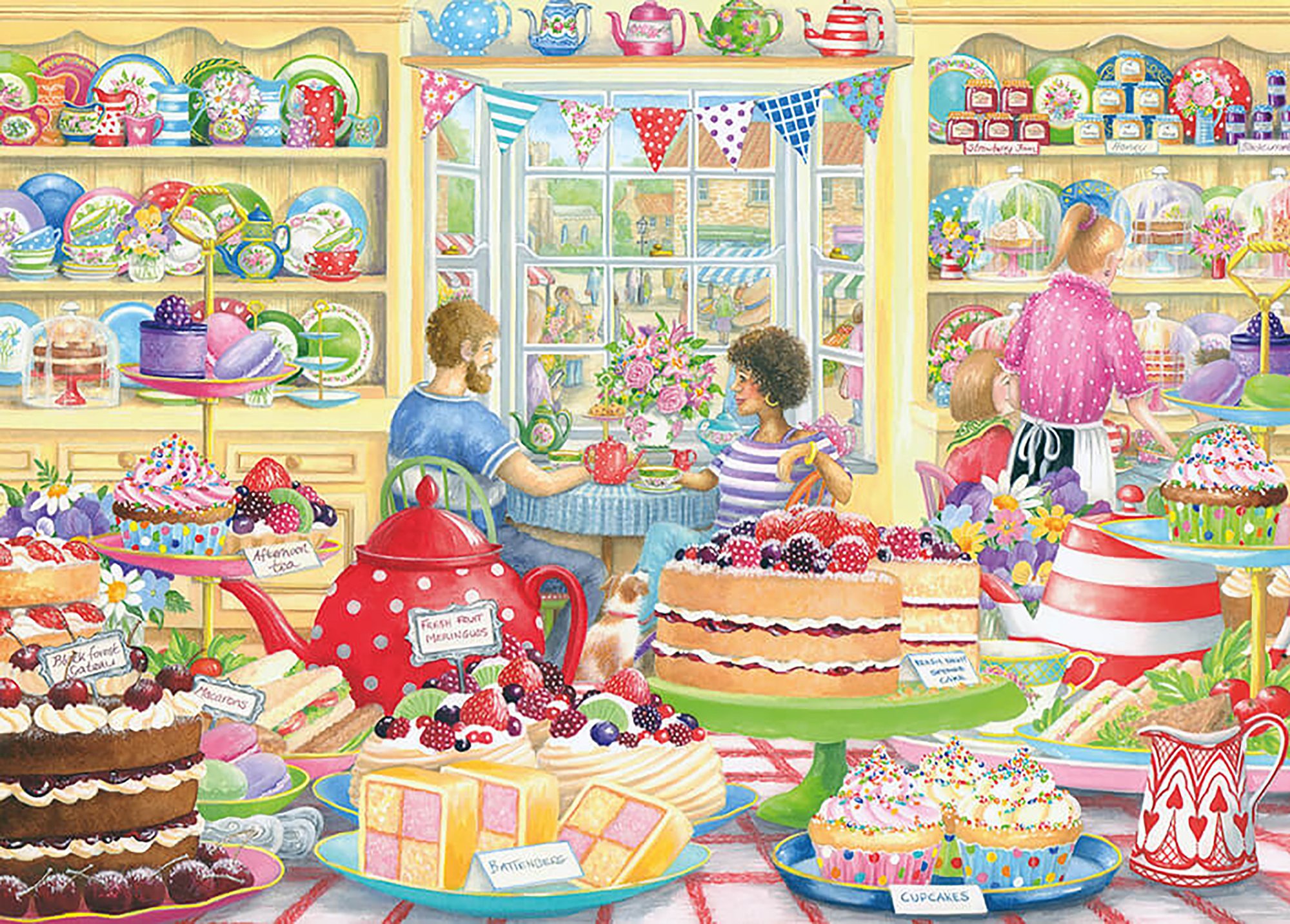 High Tea Puzzle Solve Afternoon Tea jigsaw puzzle online with 352 pieces