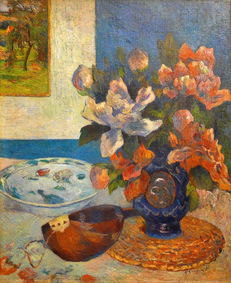 Solve Still Life With Mandolin jigsaw puzzle online with 80 pieces