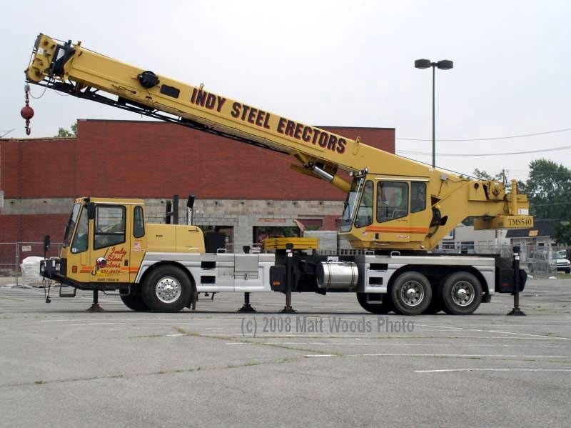 Solve Indy Steel Erection Grove TMS540 40 Ton Hyd Truck Crane jigsaw