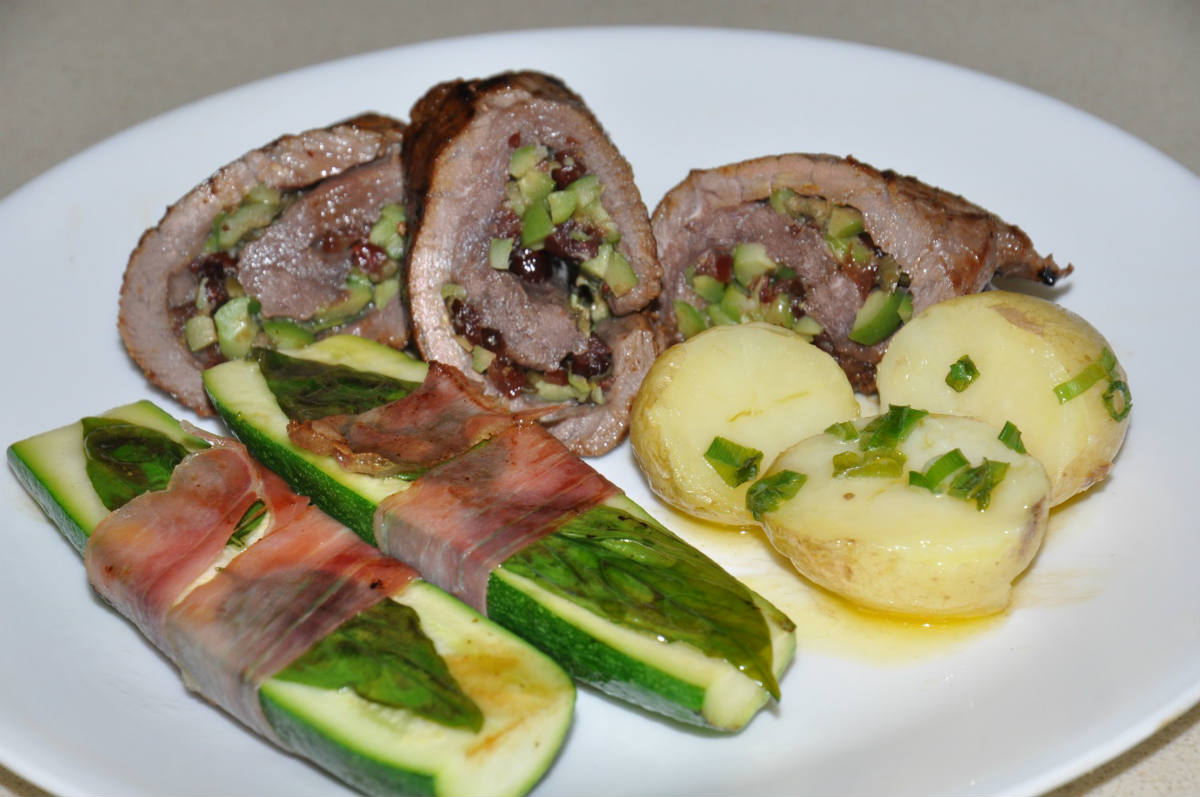 Solve Friday foodolive and caper stuffed beef jigsaw puzzle online