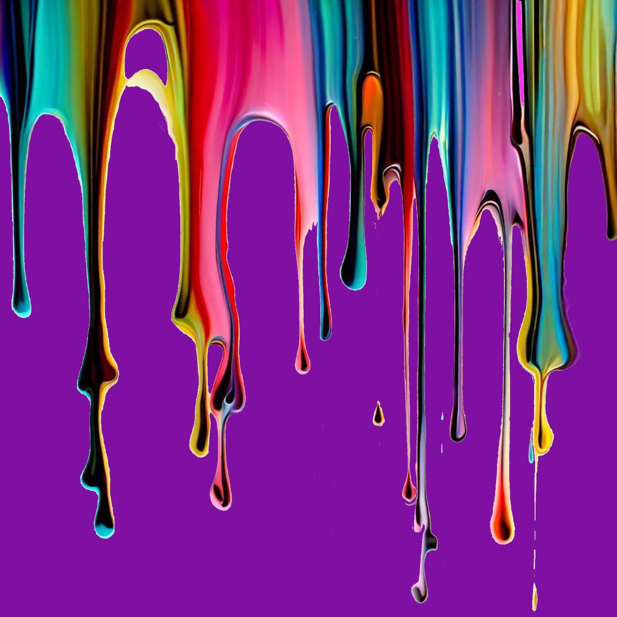 Solve DRIPPING PAINT jigsaw puzzle online with 100 pieces