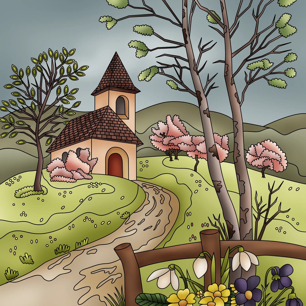 Jigsaw Puzzle Scenery 3 81 pieces Jigidi