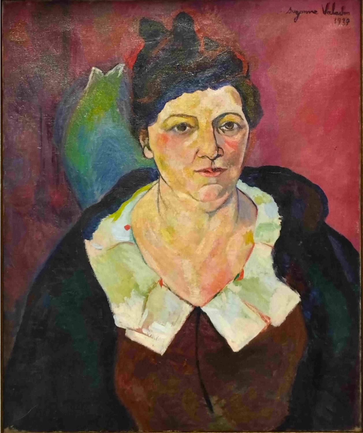 Solve Suzanne Valadon French 1865 1938 Portrait De Madame Maurice solve-suzanne-valadon-french-1865-1938-portrait-de-madame-maurice