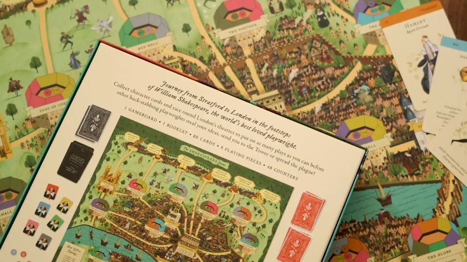 Solve The new Shakespeare board game. Yeah. . . gather those nerdy friends. Count me in! jigsaw
