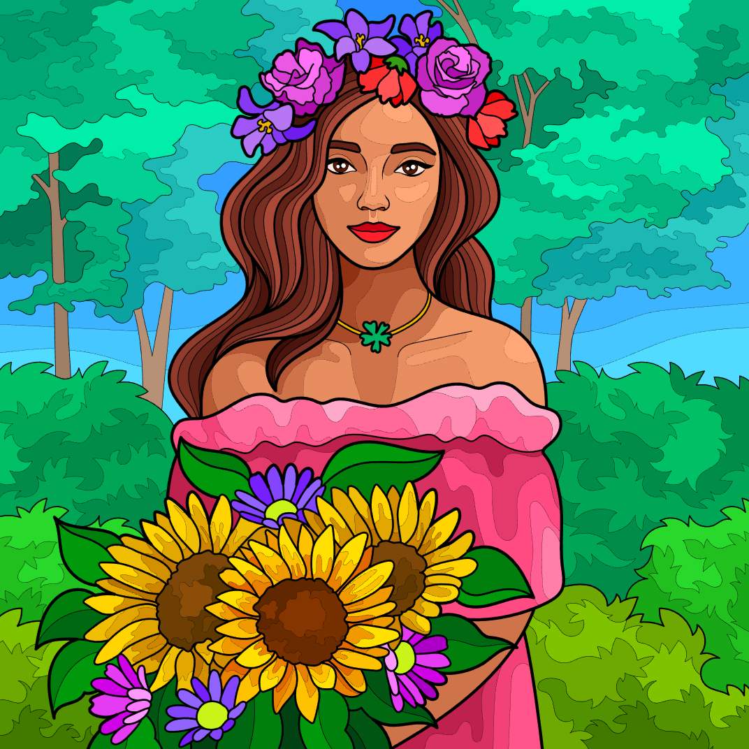 Solve Paint by numbers 373 jigsaw puzzle online with 81 pieces