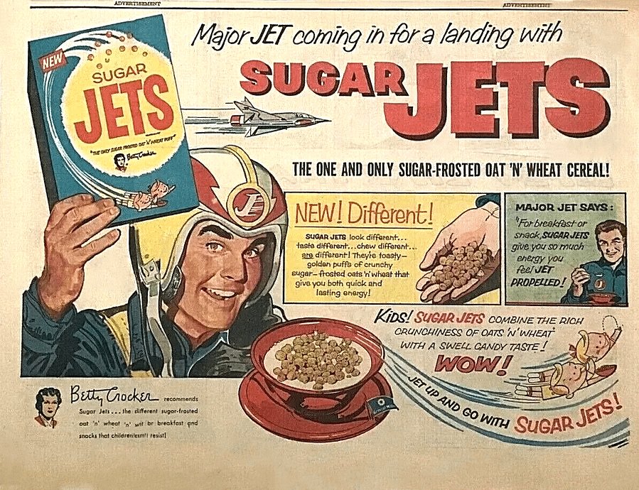 Solve jetupandgowithsugarjetsbettycrocker1950s jigsaw puzzle