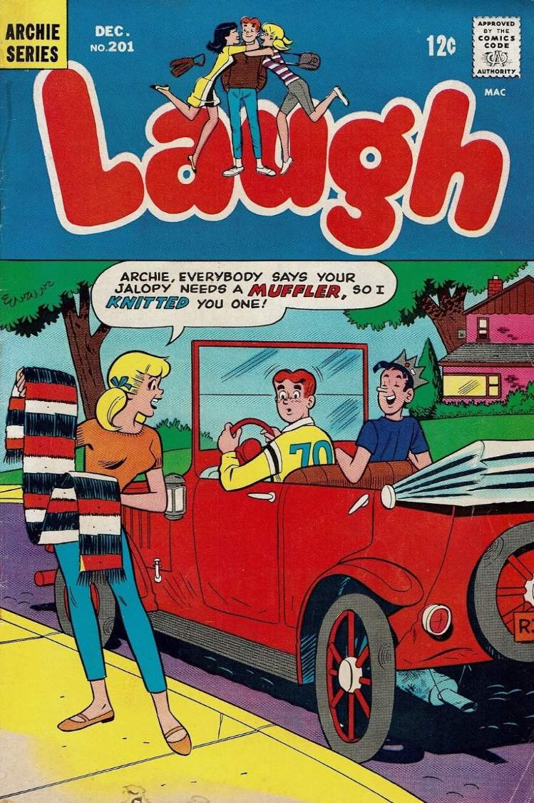 Solve Archie And The Gang The Muffler jigsaw puzzle online with 54 pieces