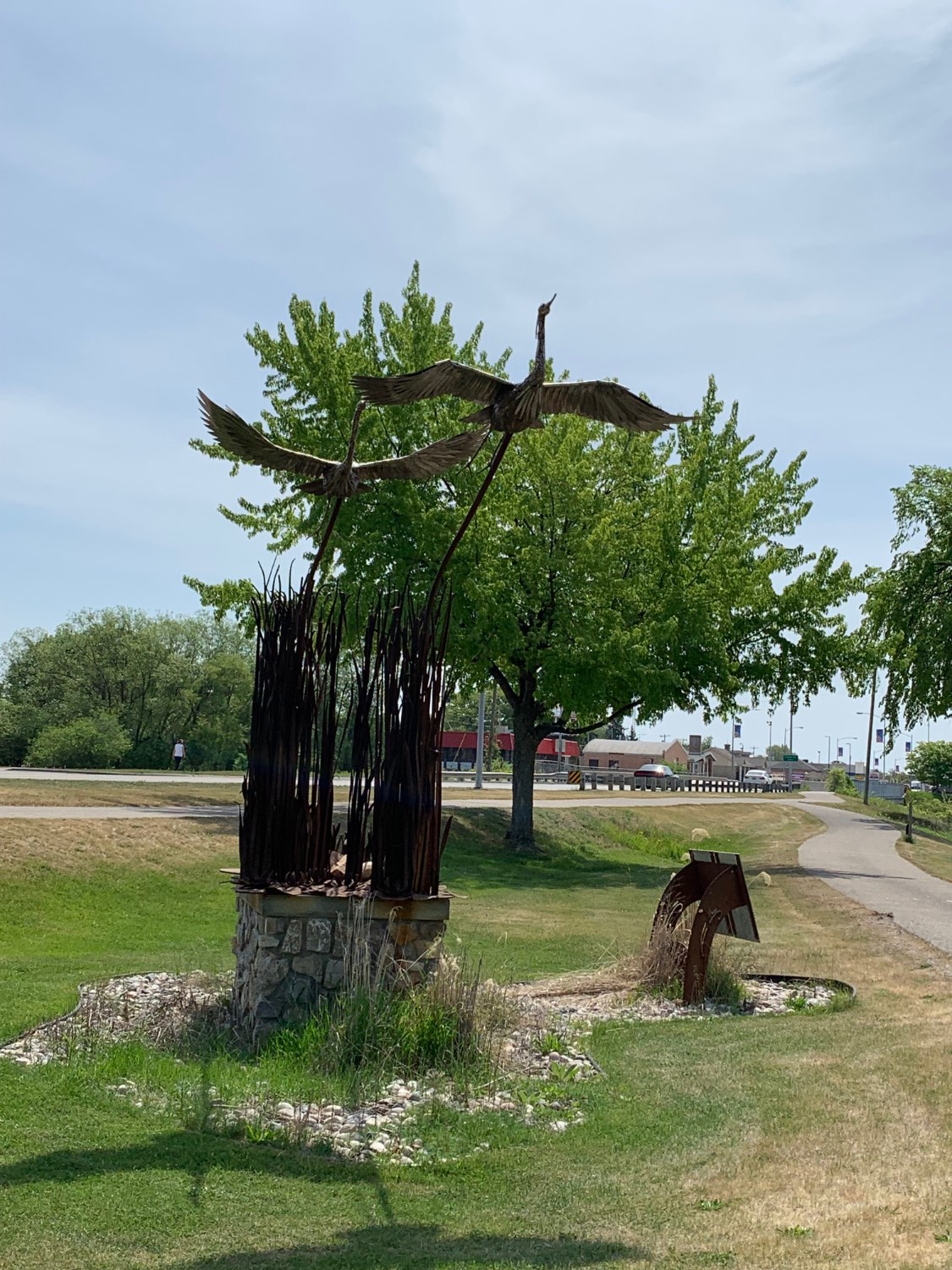 Jigsaw Puzzle Duck Park along Thunder Bay River 352 pieces Jigidi