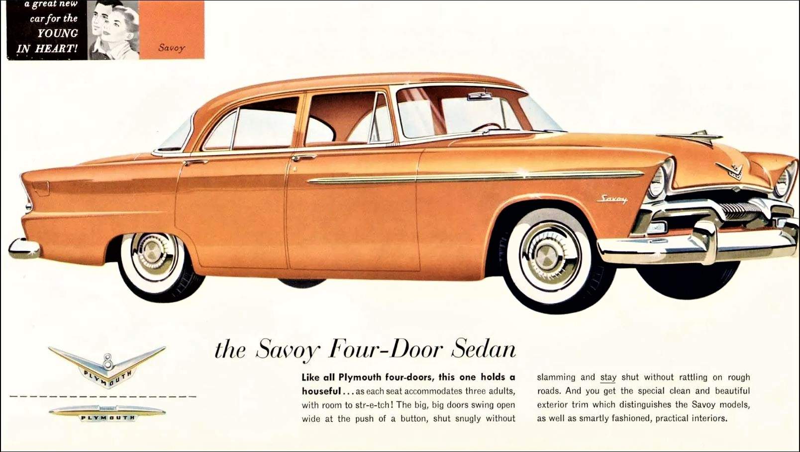 Solve Plymouth Savoy Vintage Ad jigsaw puzzle online with 416 pieces