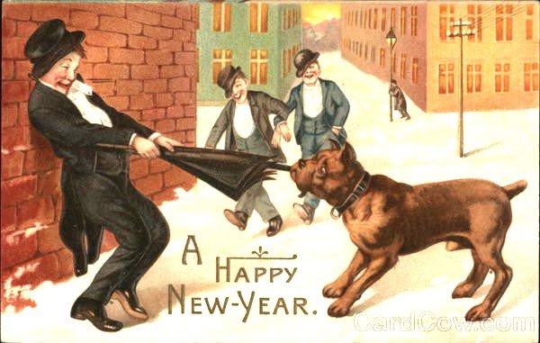 Solve A Happy New Year jigsaw puzzle online with 60 pieces