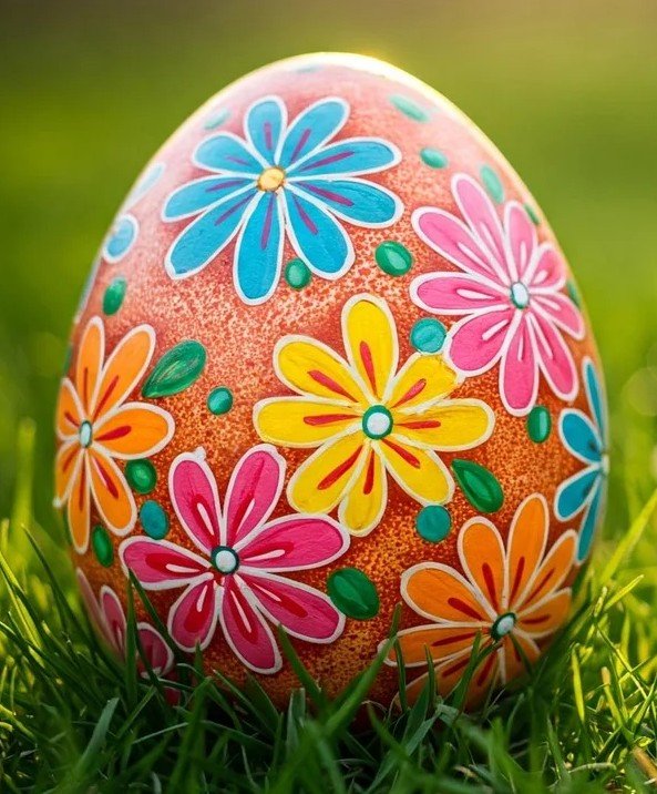 Solve Easter egg jigsaw puzzle online with 99 pieces
