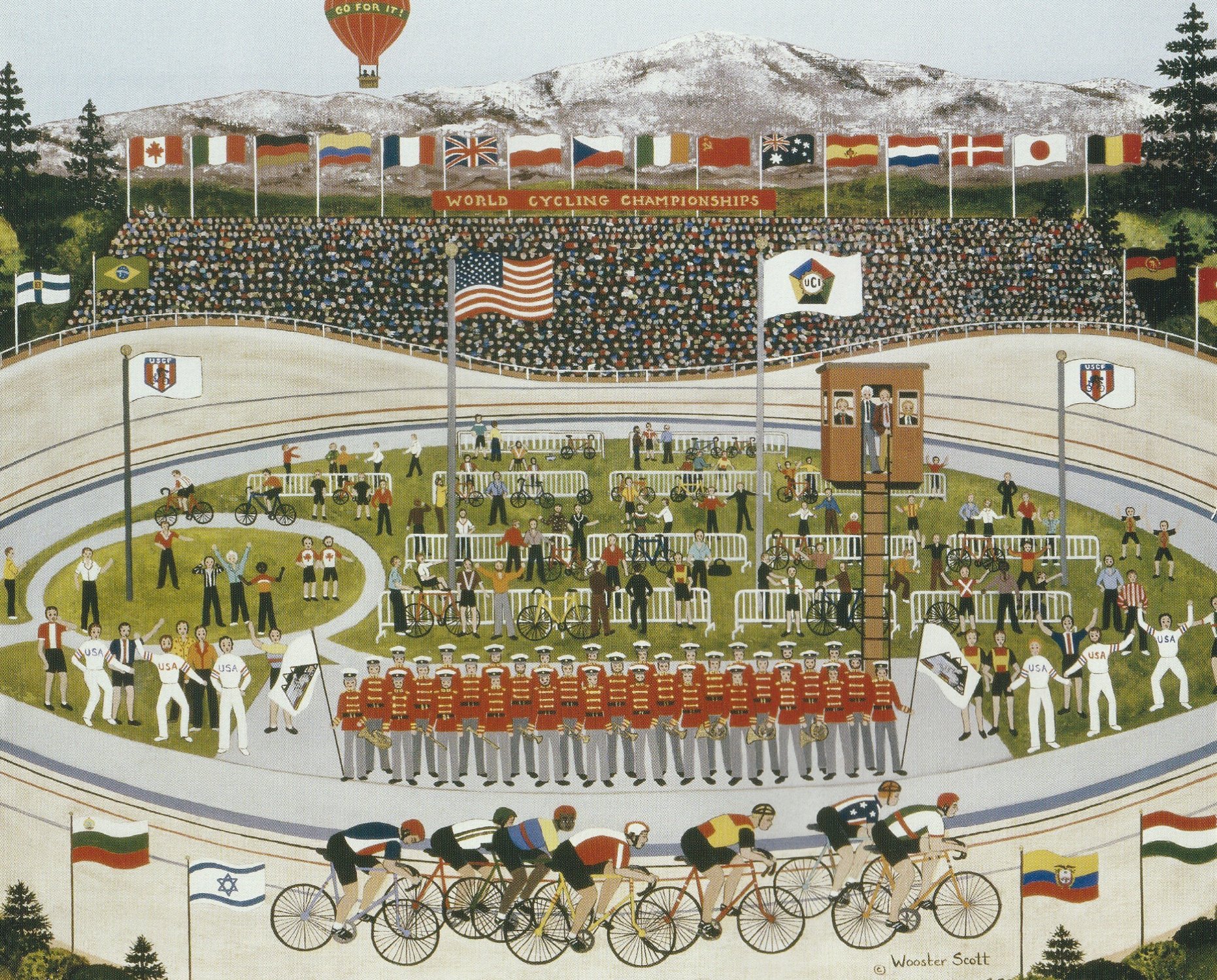 Jigsaw Puzzle | 195 pieces | Heroes on Wheels {Jane Wooster Scott} | Jigidi