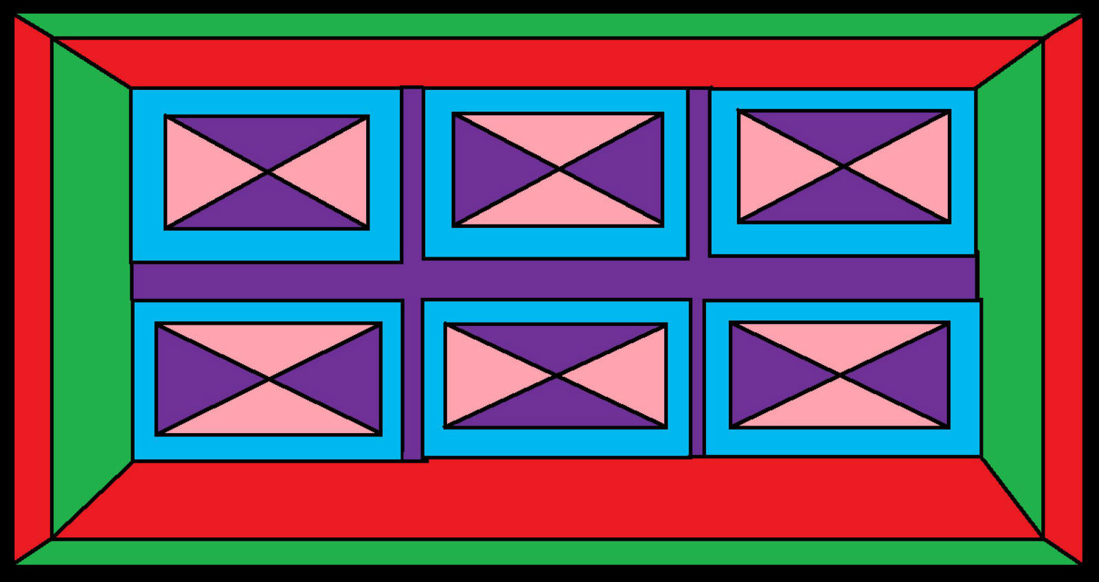 Solve Random shapes Large jigsaw puzzle online with 378 pieces