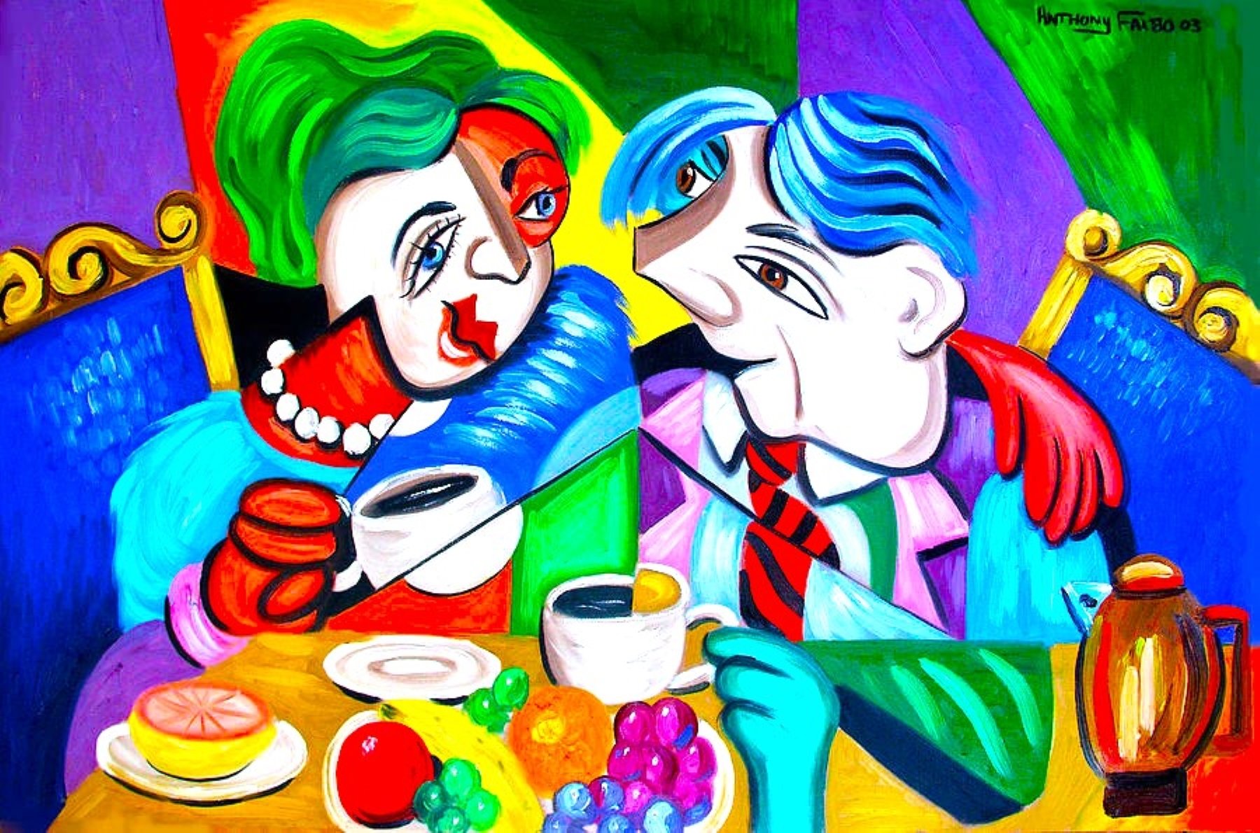 Solve Coffee Tea Or Me jigsaw puzzle online with 330 pieces