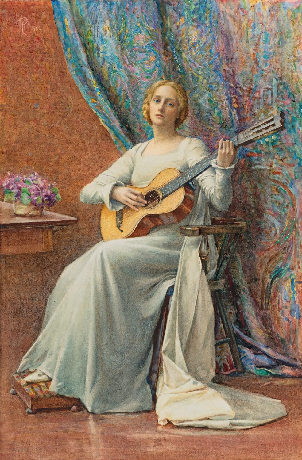 Solve Henry Rheam - Melody jigsaw puzzle online with 198 pieces