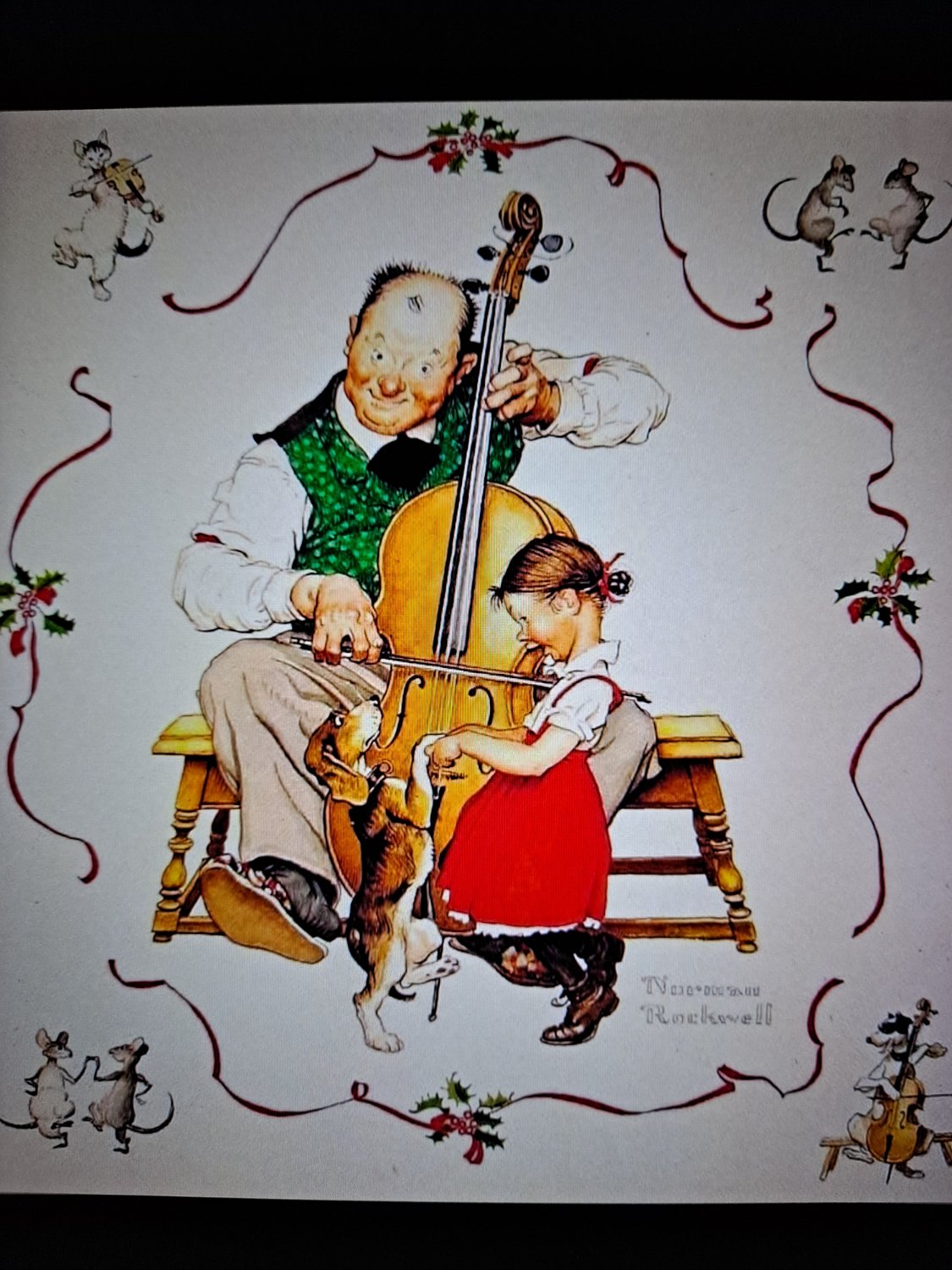 Solve Norman Rockwell jigsaw puzzle online with 63 pieces