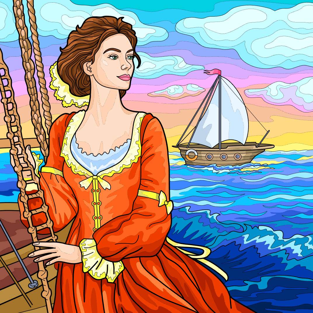 Solve Paint by numbers 365 jigsaw puzzle online with 81 pieces