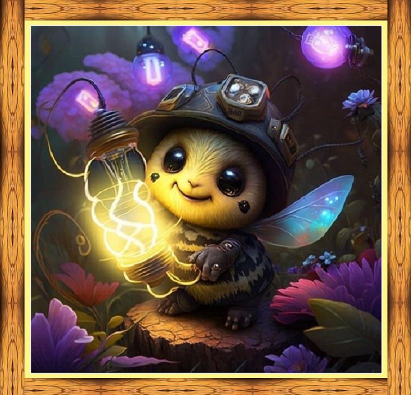 Solve The Lightning Bug jigsaw puzzle online with 121 pieces