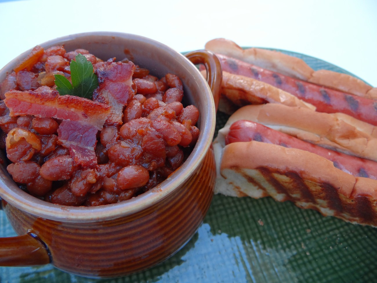 Solve Franks and beans Boston Baked Beans with Bacon jigsaw puzzle