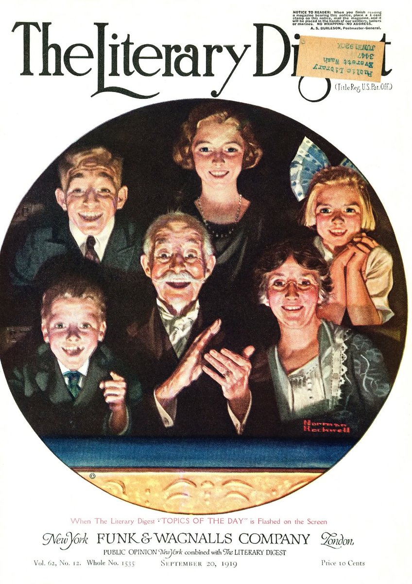 Solve Norman Rockwell jigsaw puzzle online with 24 pieces