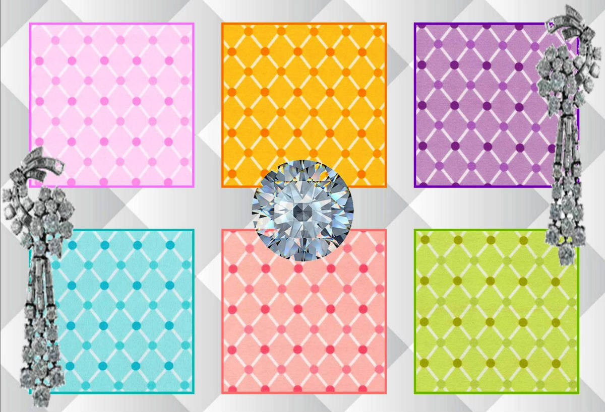 Solve Diamonds jigsaw puzzle online with 70 pieces