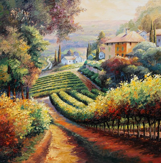 Solve Wine Country jigsaw puzzle online with 81 pieces