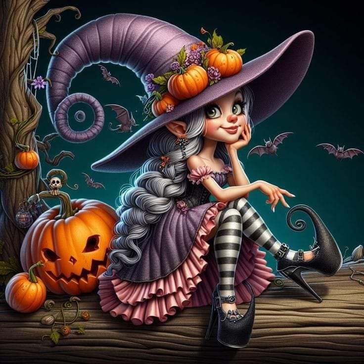Jigsaw Puzzle 64 pieces Good Night, Witch Jigidi