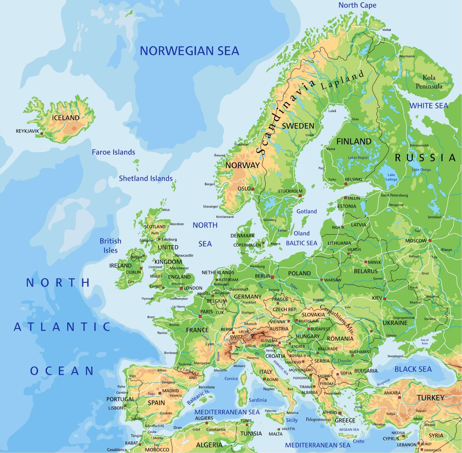 Solve Detailed Map Of Europe Jigsaw Puzzle Online With 400 Pieces Solve detailed map of europe jigsaw puzzle online with 400 pieces