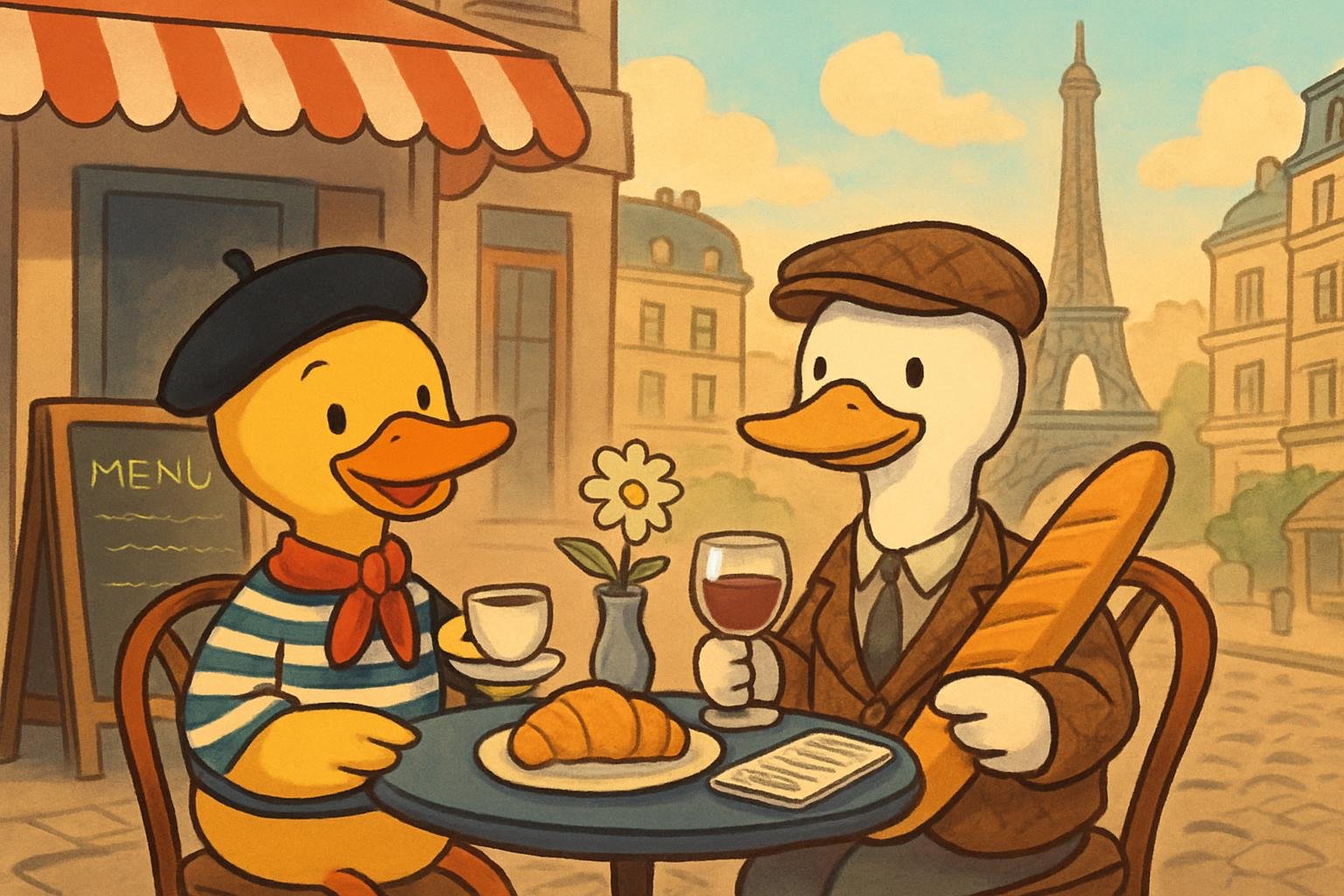 Solve Canards Français (French Ducks) jigsaw puzzle online with 294 pieces