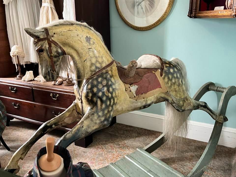 Puzzle 63 pièces Rocking Horse in Nursery in Blair Castle, Athol