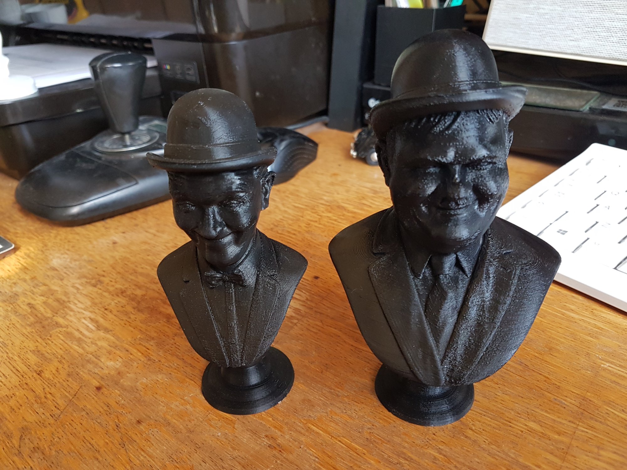 Solve Laurel & Hardy-3D printed with a Dremel 3D45 printer jigsaw ...