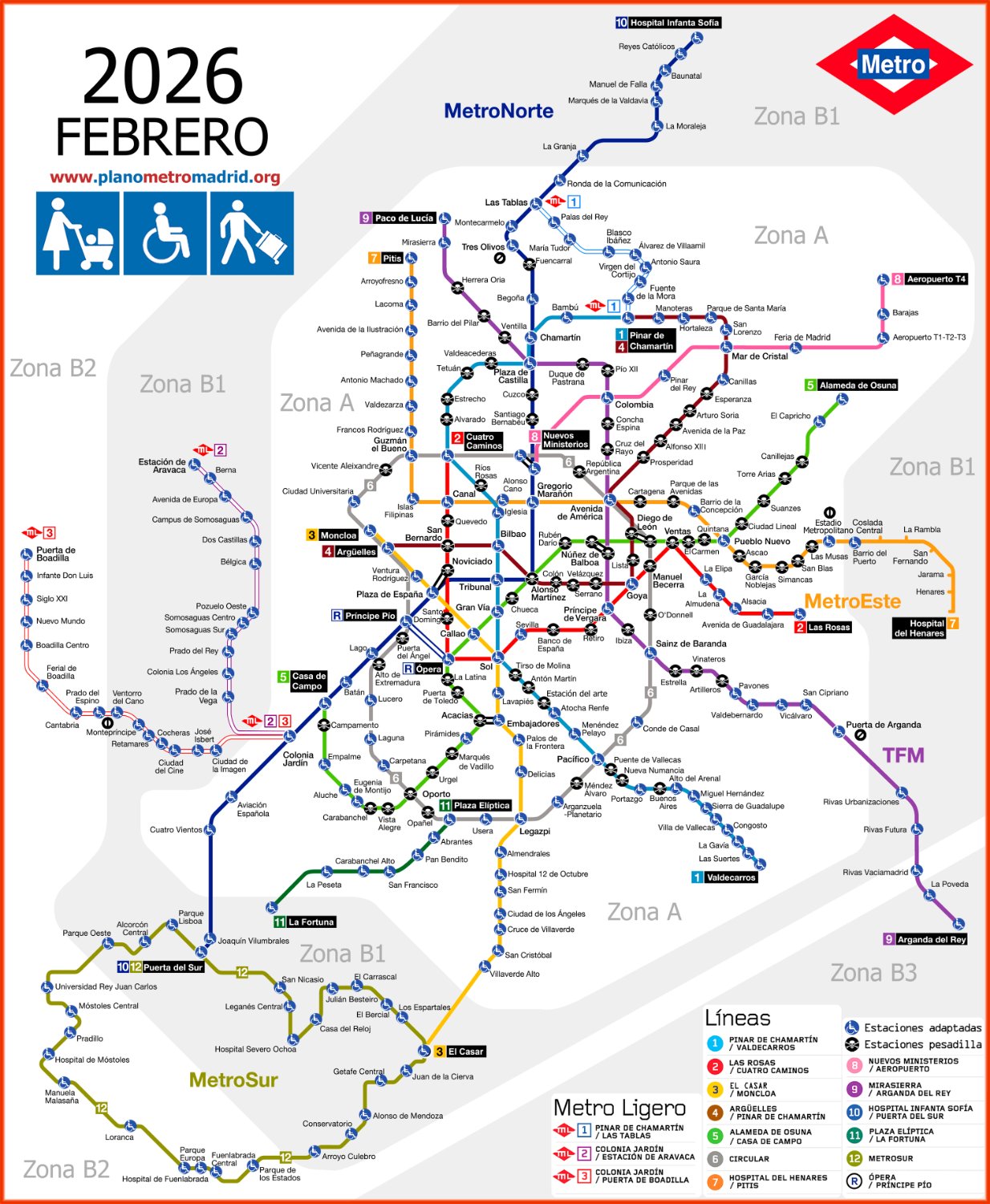 Solve Plano metro madrid accesible 2026 Jigsaw Puzzle Online With 598 solve-plano-metro-madrid-accesible-2026-jigsaw-puzzle-online-with-598