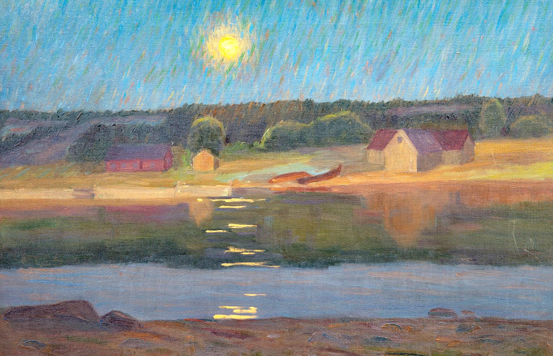 Solve Hanna R nnberg Finnish 1860 1946 Moonlight Landscape 1917 solve-hanna-r-nnberg-finnish-1860-1946-moonlight-landscape-1917