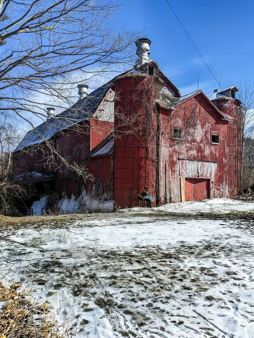 Solve Alder Creek NY Barn jigsaw puzzle online with 252 pieces
