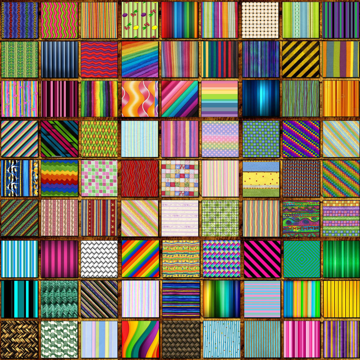 Solve patterns jigsaw puzzle online with 289 pieces