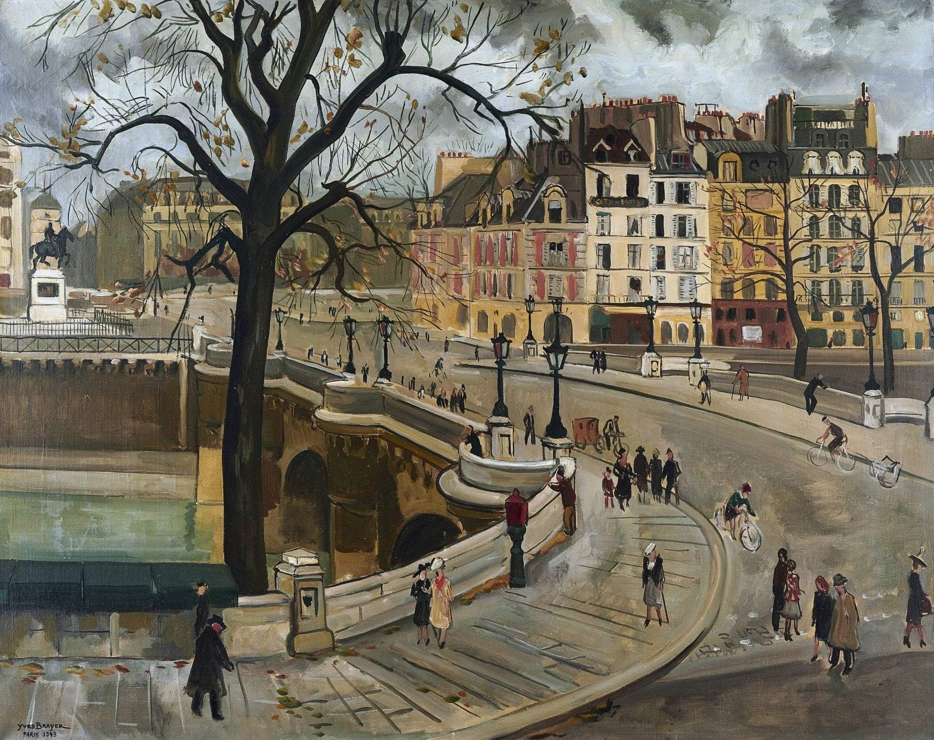 Solve Yves Brayer jigsaw puzzle online with 208 pieces