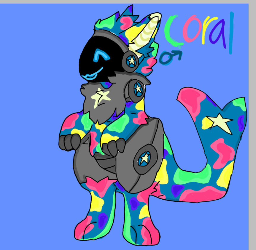 Solve Protogen named Coral jigsaw puzzle online with 36 pieces