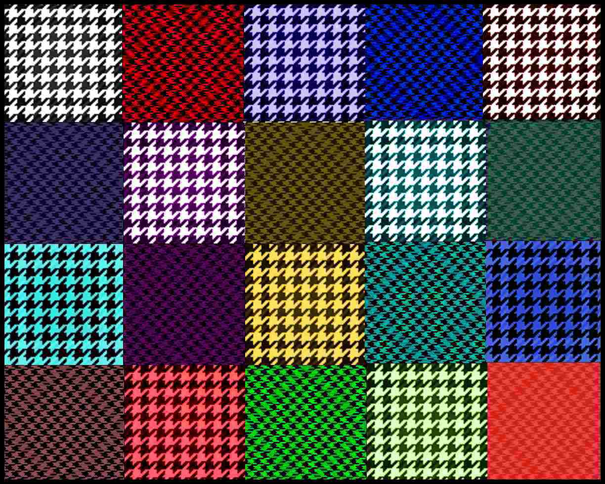 Solve Pied-de-poule patterns! medium jigsaw puzzle online with 252 pieces