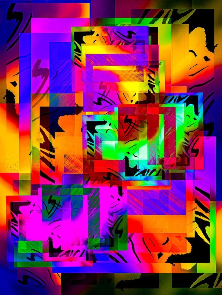 Solve Abstract painting jigsaw puzzle online with 130 pieces