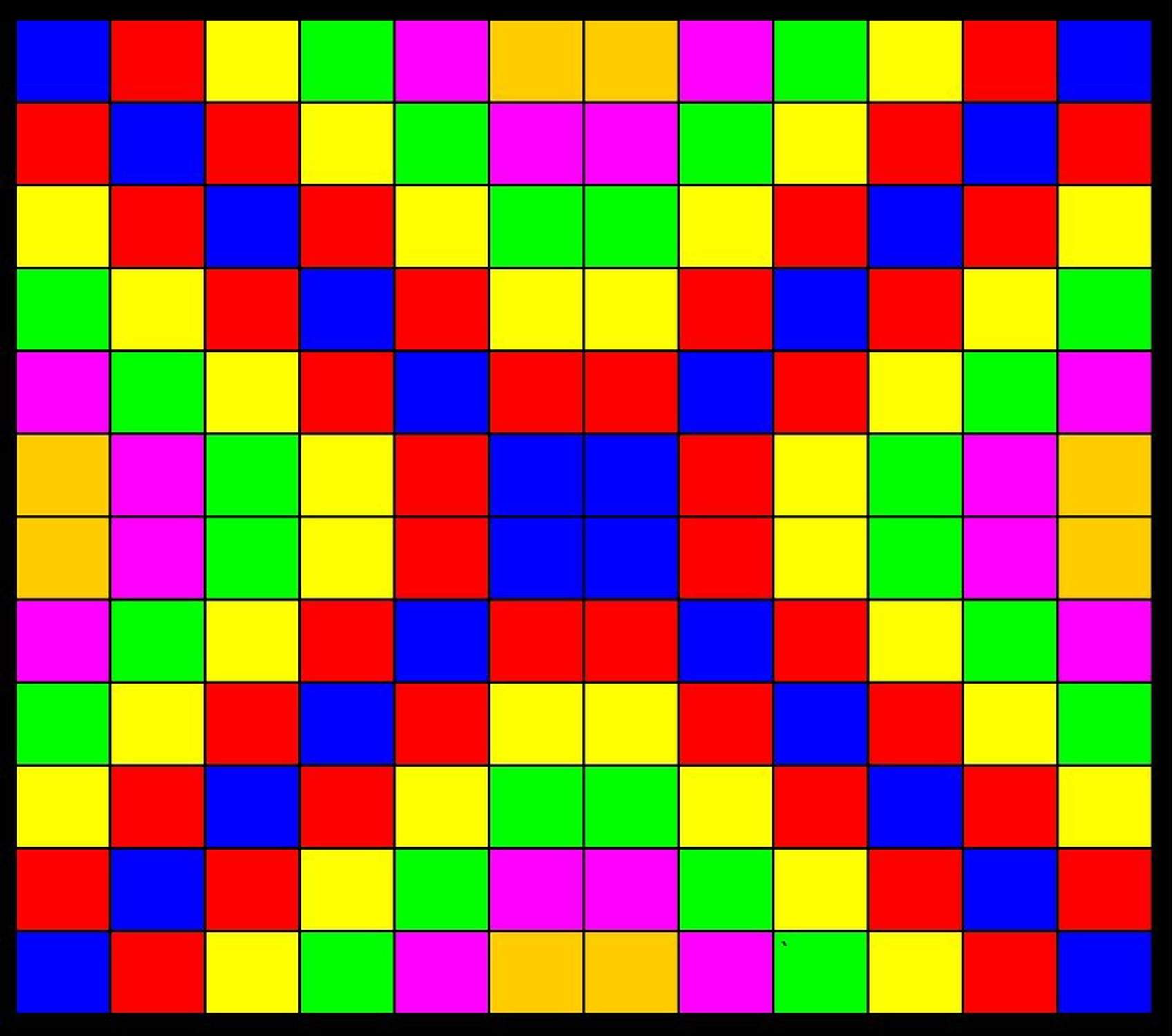 Solve Color Cross jigsaw puzzle online with 600 pieces